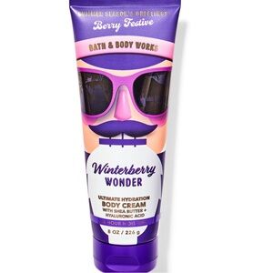 🎅 BBW Winterberry Wonder Body Cream NEW